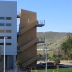 Stair at East end of Engineering IV