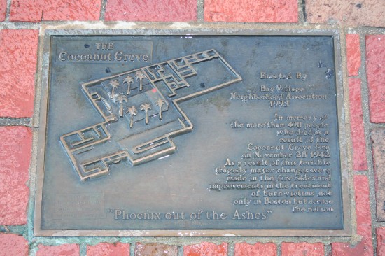 The Cocoanut Grove fire in Boston killed 492 people and resulted in sweepin building and fire code reform.