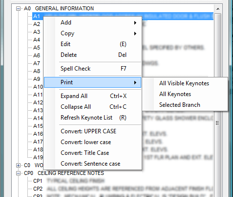 Context Menu