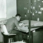 Neil McCallum at his desk